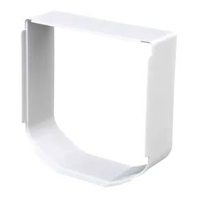 Element tunelowy do drzwi SuperFlap 38530, powiększający głębokość montażu nawet o 50 mm - kolor biały